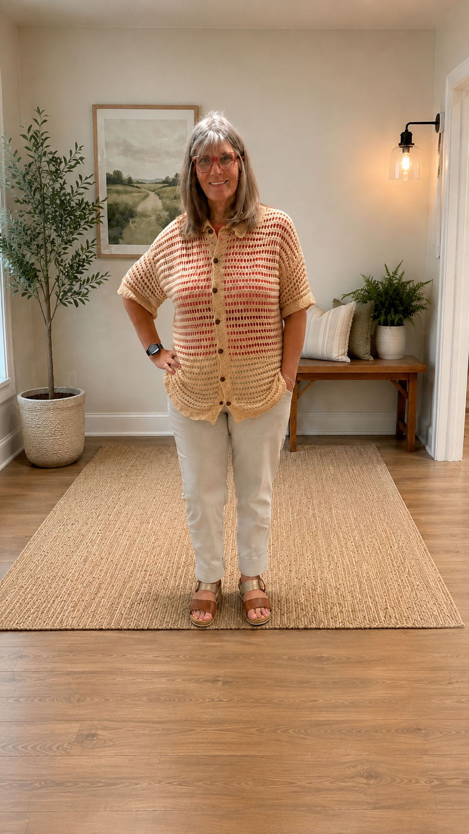 Cathie, owner of Messy Grace Co.