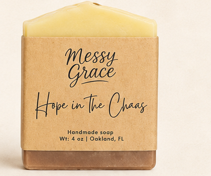 Hope in the Chaos soap, Citrus & Sea Salt scent