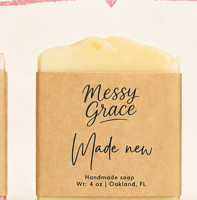 Made New soap, Aloe Vera scent